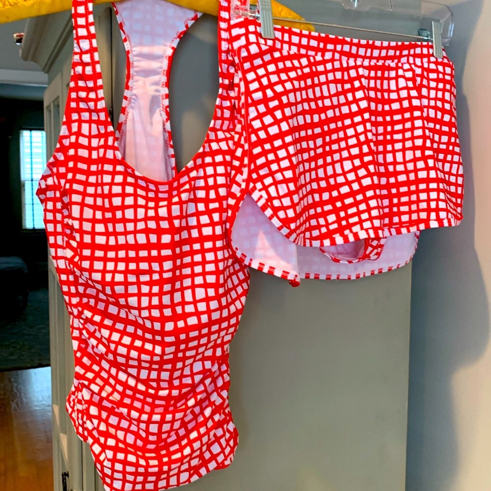 Two piece swimsuit. Never worn